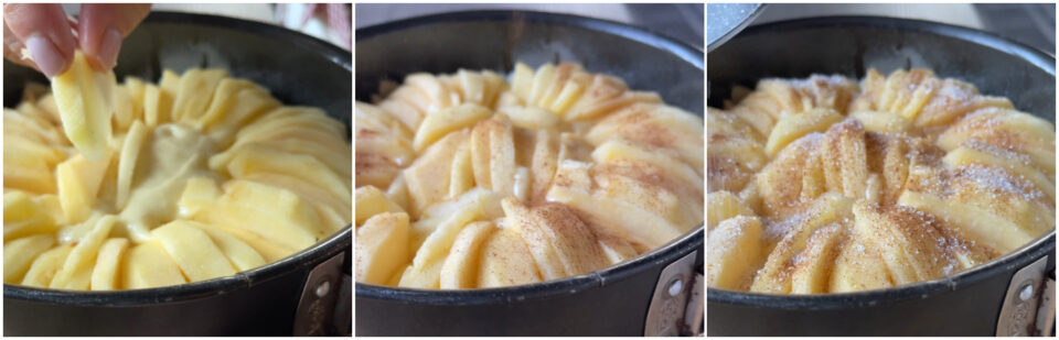 Torta di mele con yogurt greco