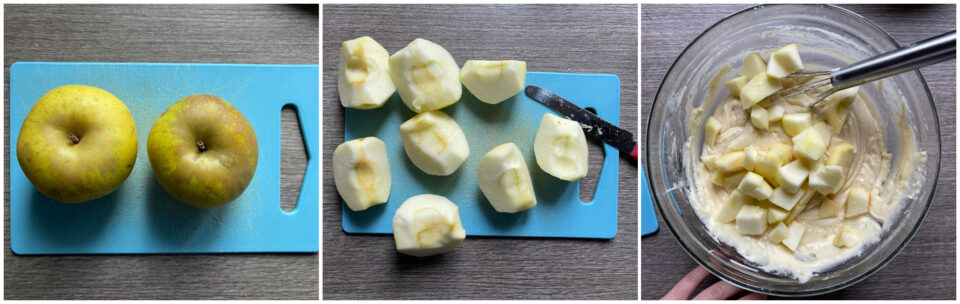 Torta di mele in friggitrice ad aria