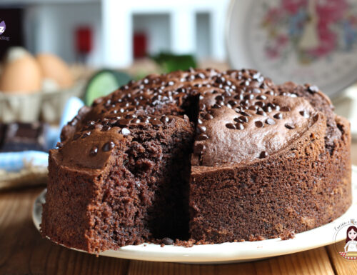 Torta al cioccolato in friggitrice ad aria