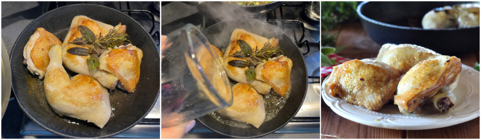 Pollo in padella