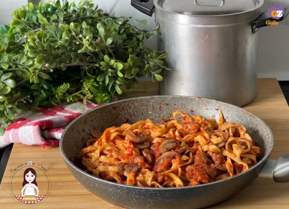 tagliatelle alla boscaiola