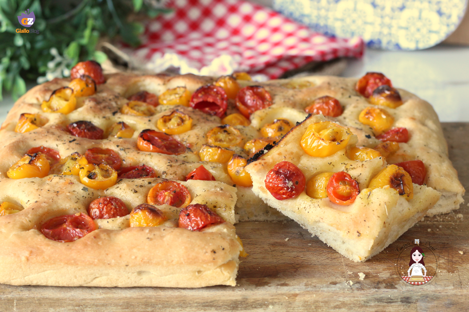 Ricetta focaccia ai pomodorini