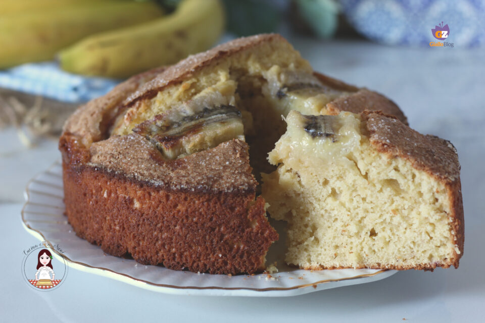 Torta di banane e yogurt