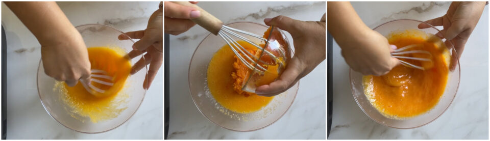 Torta alla zucca in friggitrice ad aria