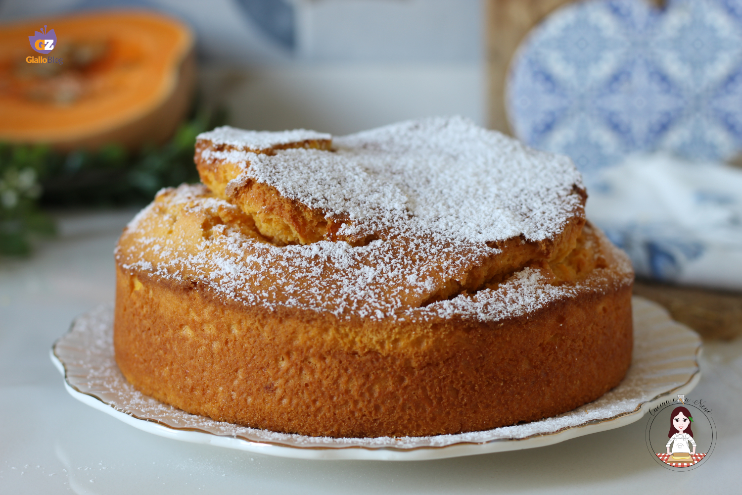 Torta alla zucca in friggitrice ad aria