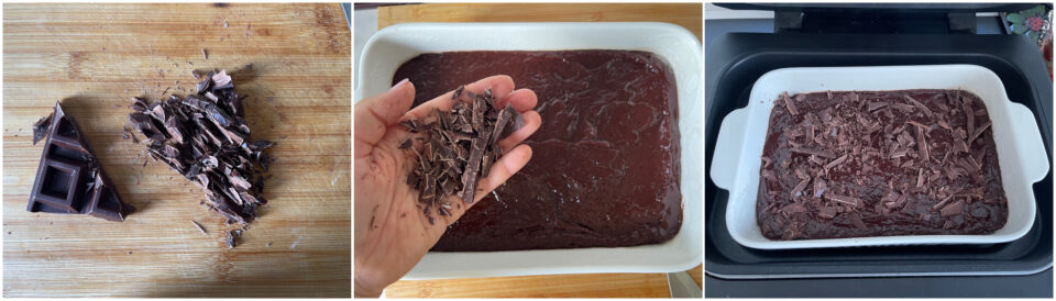 Brownies in friggitrice ad aria