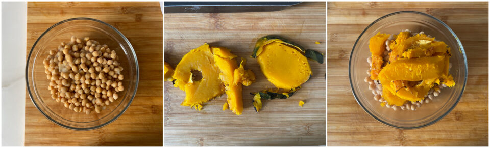 Polpette di zucca e ceci ricetta
