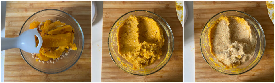 Polpette di zucca e ceci ricetta