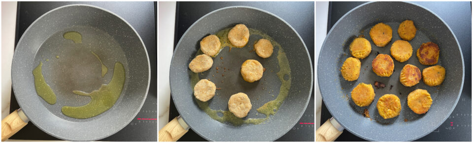 Polpette di zucca e ceci ricetta