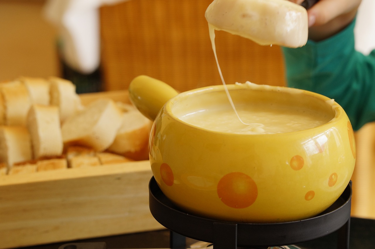 Birra Fonduta di formaggio - Pranzo Ricetta