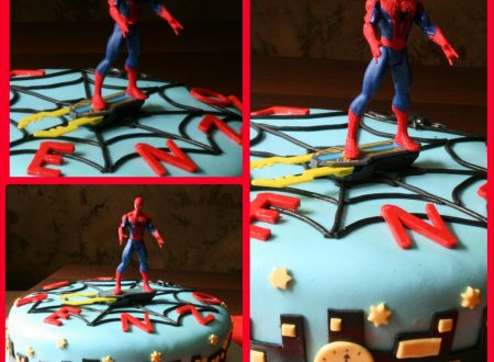 Cake design: spiderman