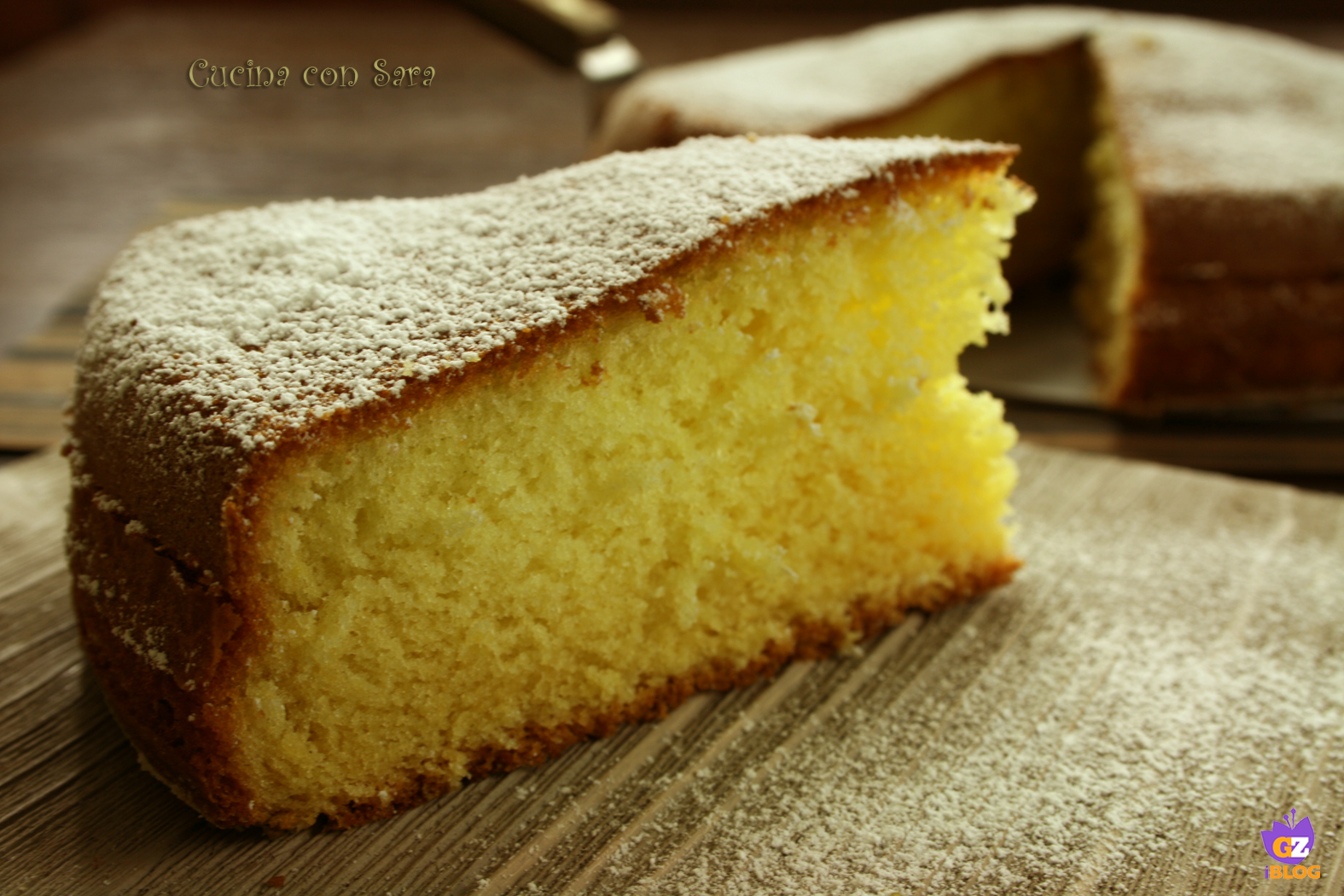Torta al latte caldo /CUCINA CON SARA