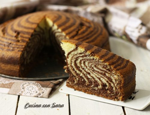 Ricetta torta zebrata senza burro