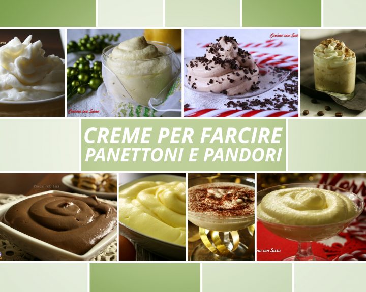 Creme per farcire panettoni e pandori - ricette semplicissime