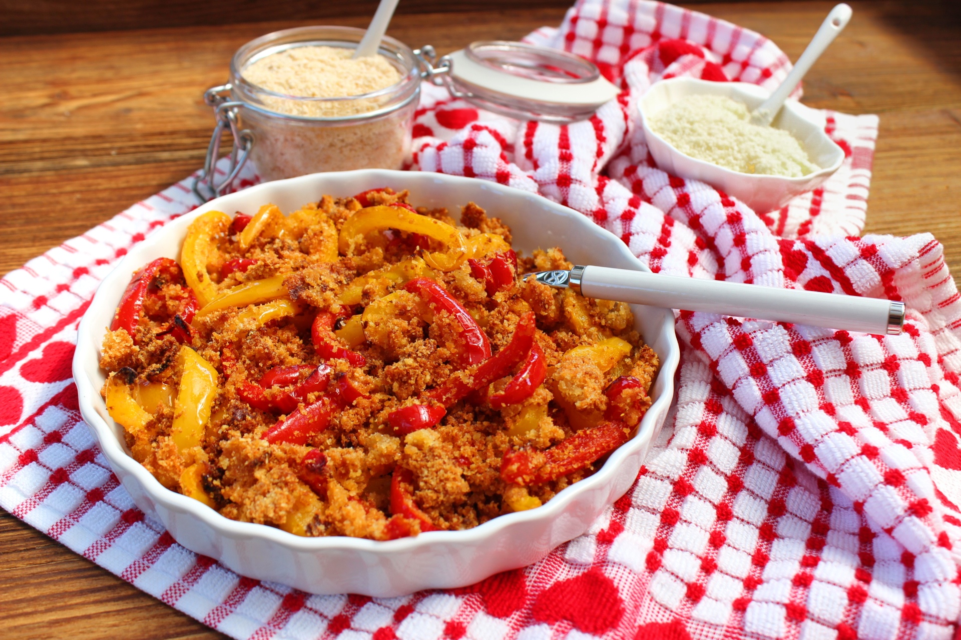 peperoni gratinati al forno