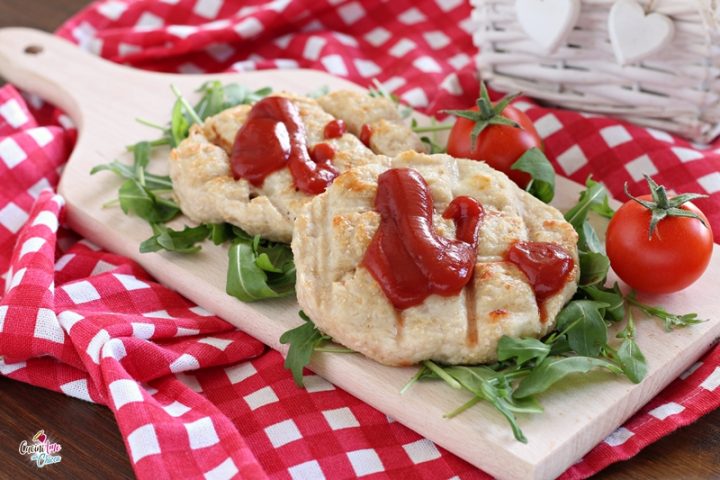 Hamburger di pollo fatti in casa