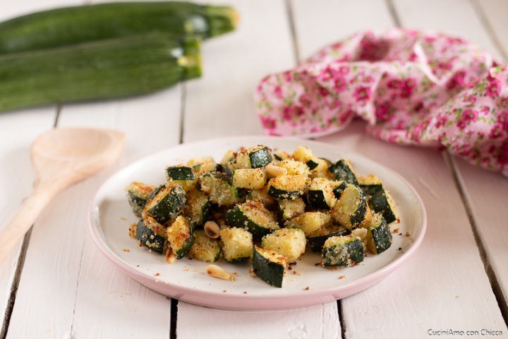 Zucchine sabbiose al parmigiano
