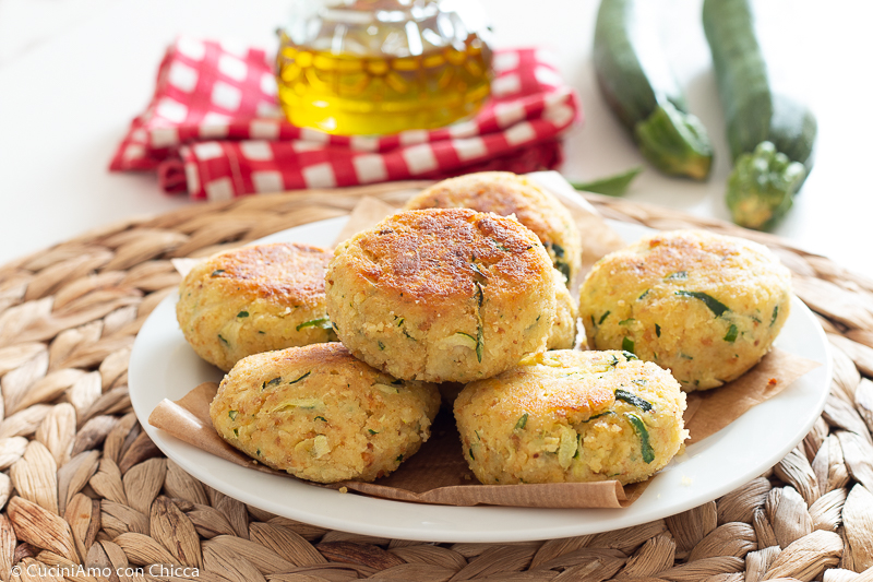 Frittelle di zucchine e ricotta
