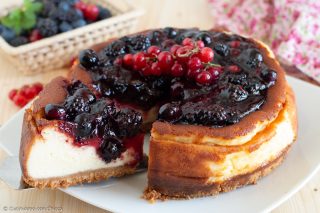 Cheesecake ai frutti di bosco