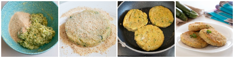 BURGER DI ZUCCHINE E PATATE