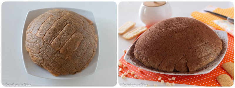 ZUCCOTTO CON RICOTTA E CIOCOLATO