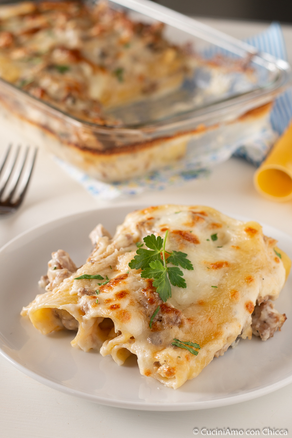 CANNELLONI FUNGHI E SALSICCIA cosi buoni non li avete mai mangiati