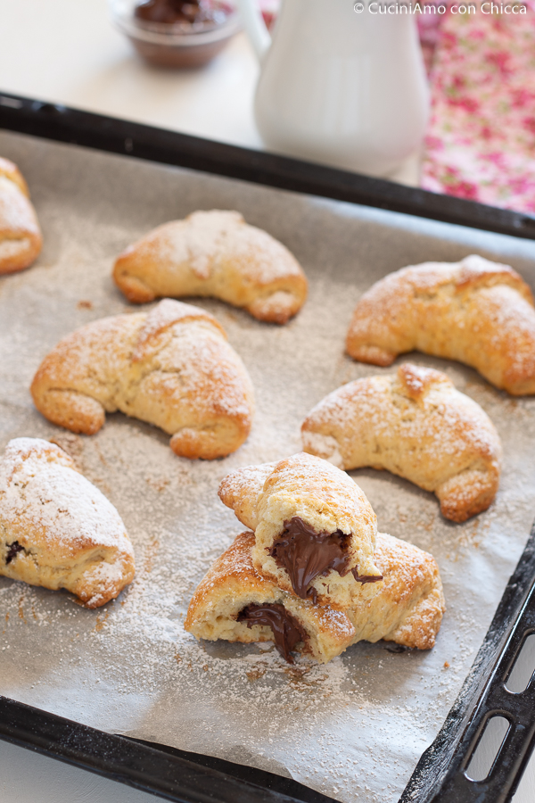 CORNETTI BRIOCHE SENZA LIEVITAZIONE