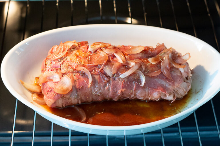 Filetto di maiale in crosta di pancetta Secondo piatto Natalizio