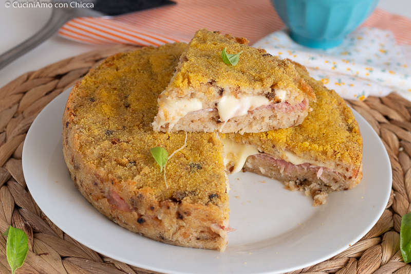TORTA DI PANE FARCITA sfiziosa e saporita