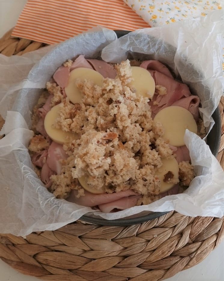 TORTA DI PANE FARCITA sfiziosa e saporita