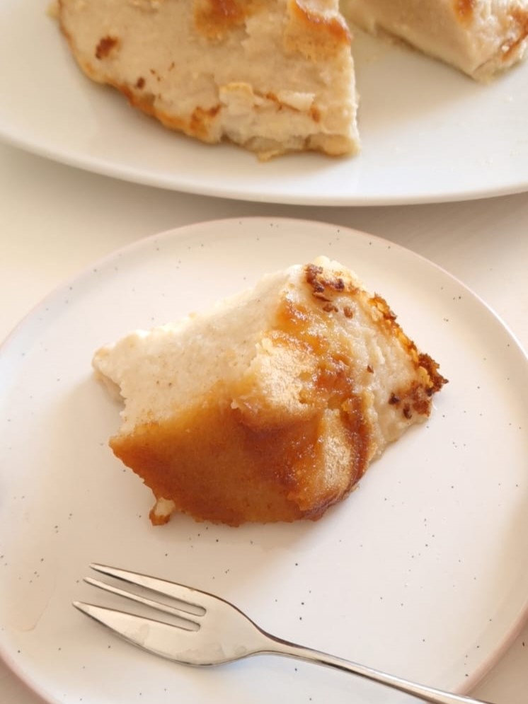Budino di pane al caramello