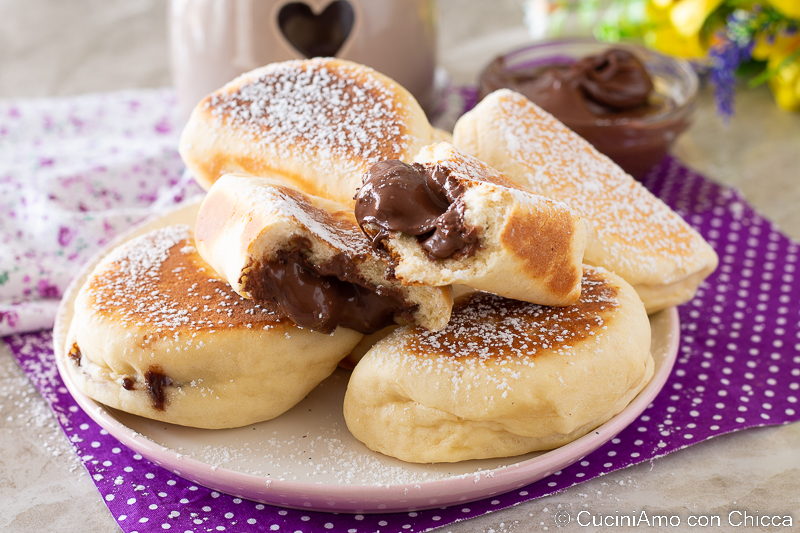 Panzerotti alla nutella