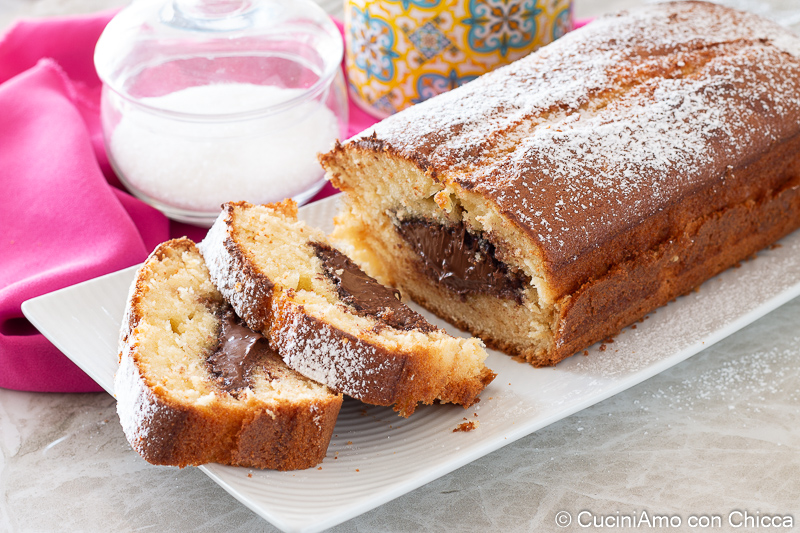 Plumcake morbido alla nutella