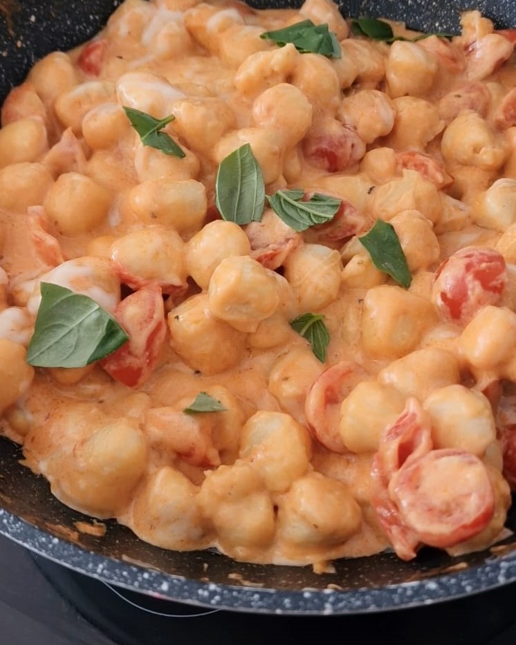 Gnocchi cremosi con pomodorini