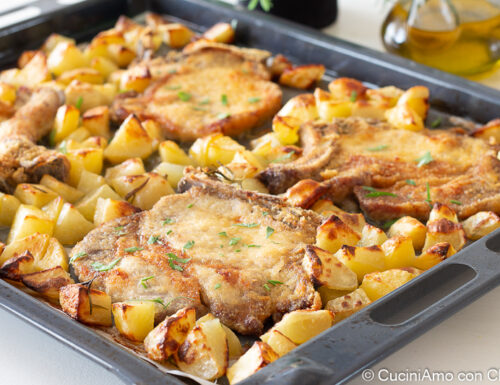 Bistecchine panate al forno