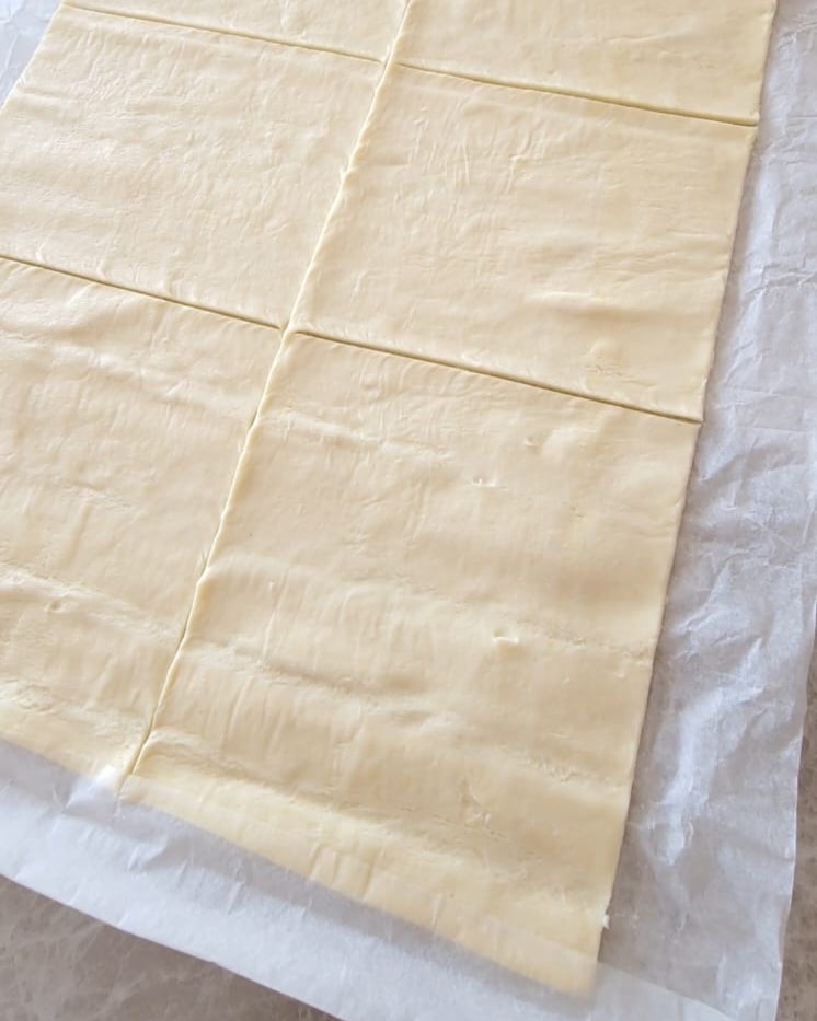 pasta sfoglia rettangolare