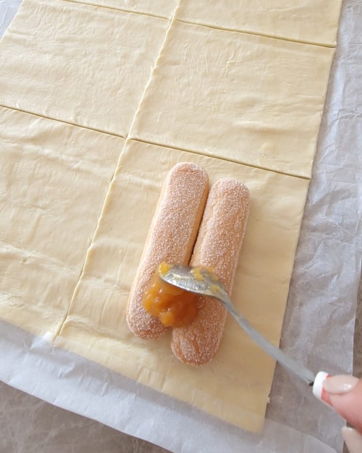 farcite con i biscotti savoiardi