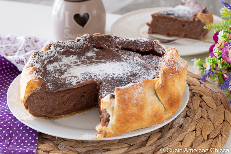 Flan alla nutella