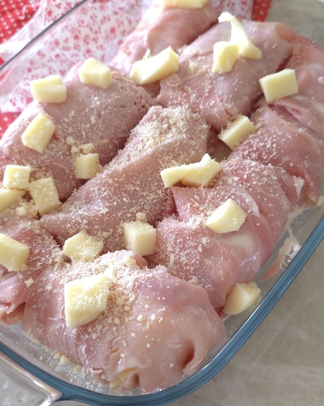 Involtini da cuocere a 190°C