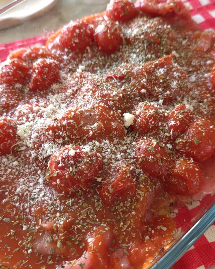 Carne alla pizzaiola al forno