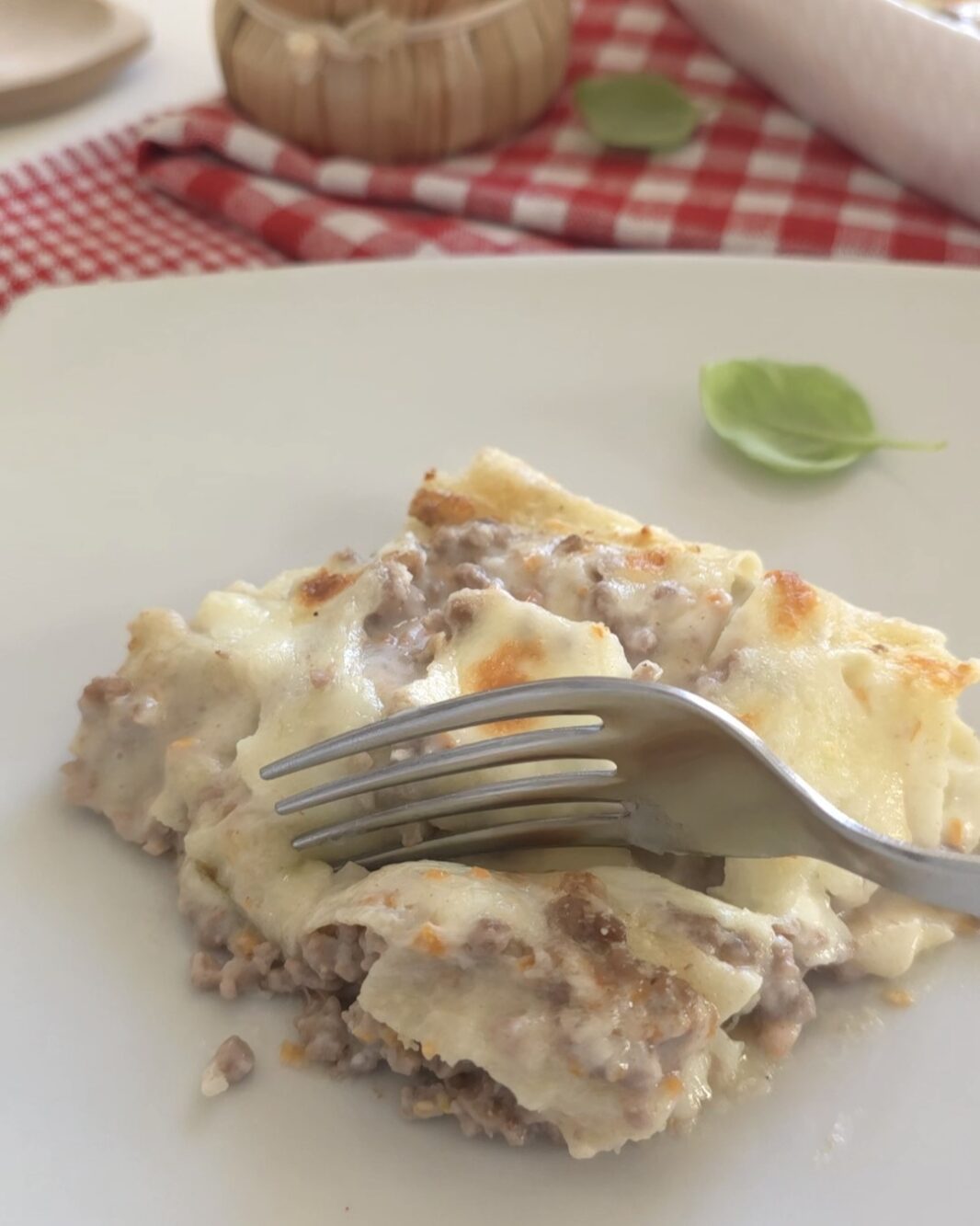 Cannelloni al ragù bianco