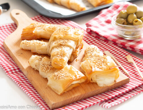 Coni di pasta fillo