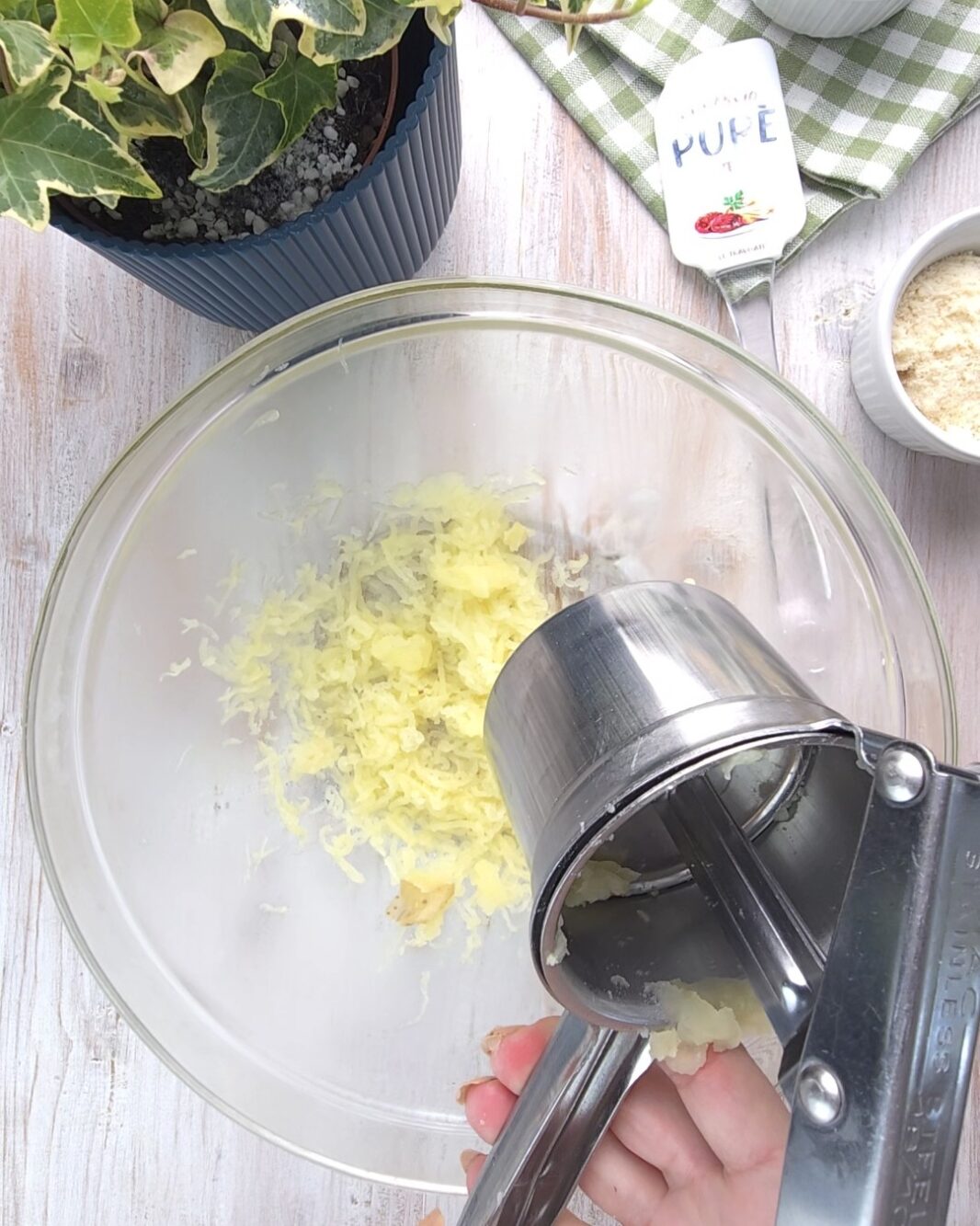 schiacicate le patate