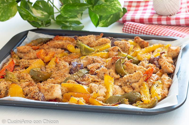 Straccetti di pollo gratinati
