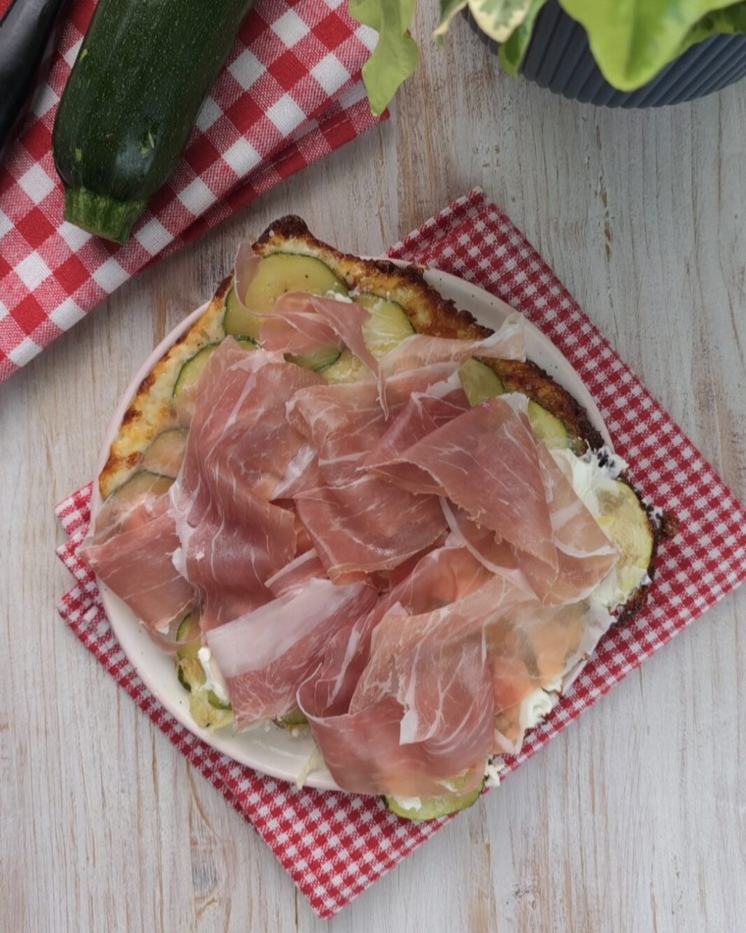 farcitura con prosciutto crudo
