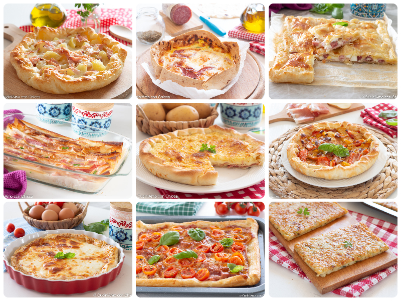 10 torte salate facili e veloci