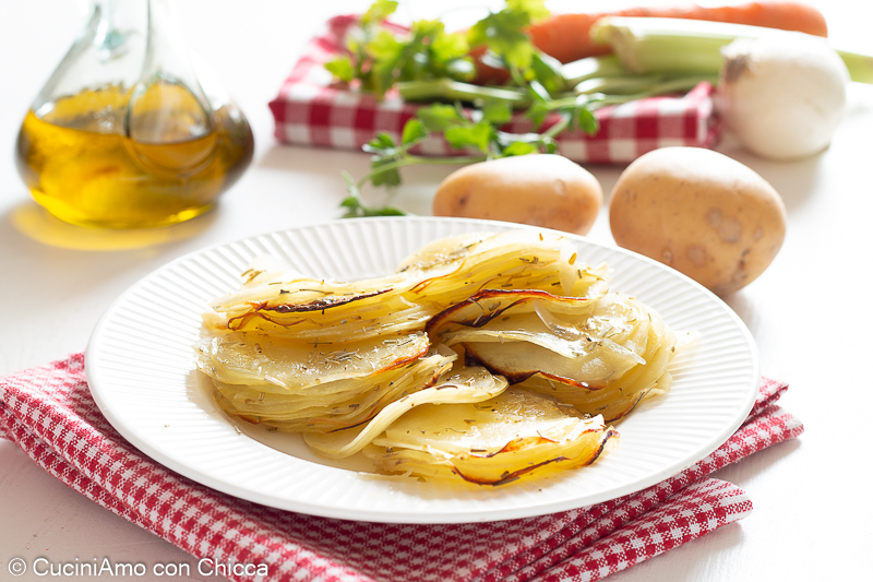 Patate sfogliate