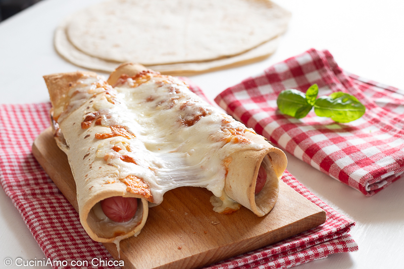 Piada rollò Ricetta sfiziosissima