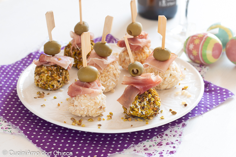 Tartufi salati al formaggio