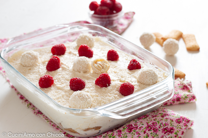 Tiramisù ai Raffaello
